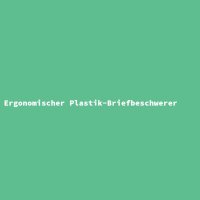 Ergonomischer Plastik-Briefbeschwerer