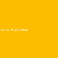 Hartes Plastik-Handy